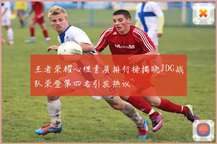 王者荣耀心理素质排行榜揭晓JDG战队荣登第四名引发热议