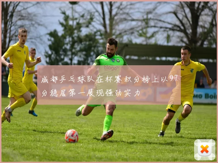 成都乒乓球队在杯赛积分榜上以97分稳居第一展现强劲实力